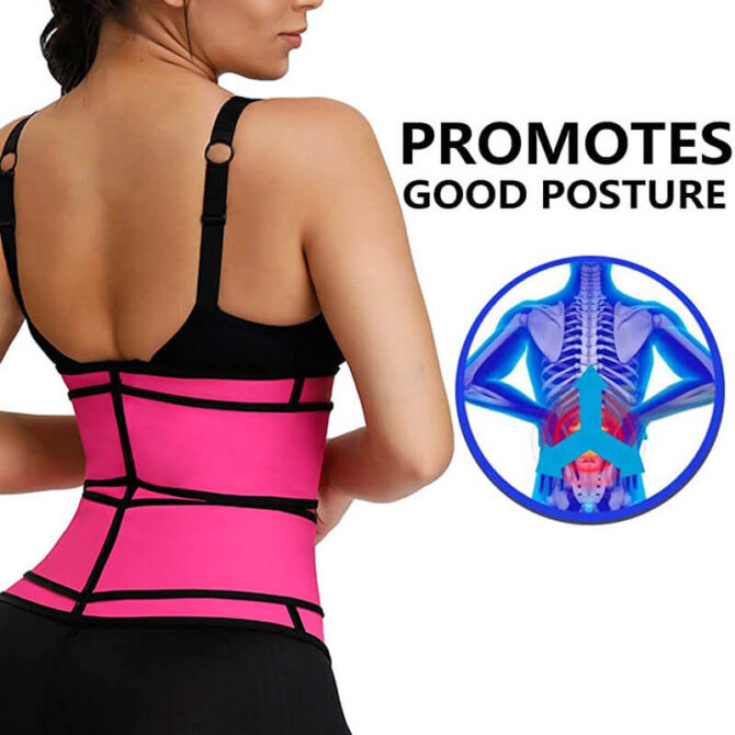 Fascia Addominale Dimagrante Corsetto Cintura Regolabile Snellente Sport Trainer Cinghia