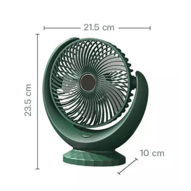 Ventilatore piccolo portatile design innovativo ricaricabile estate