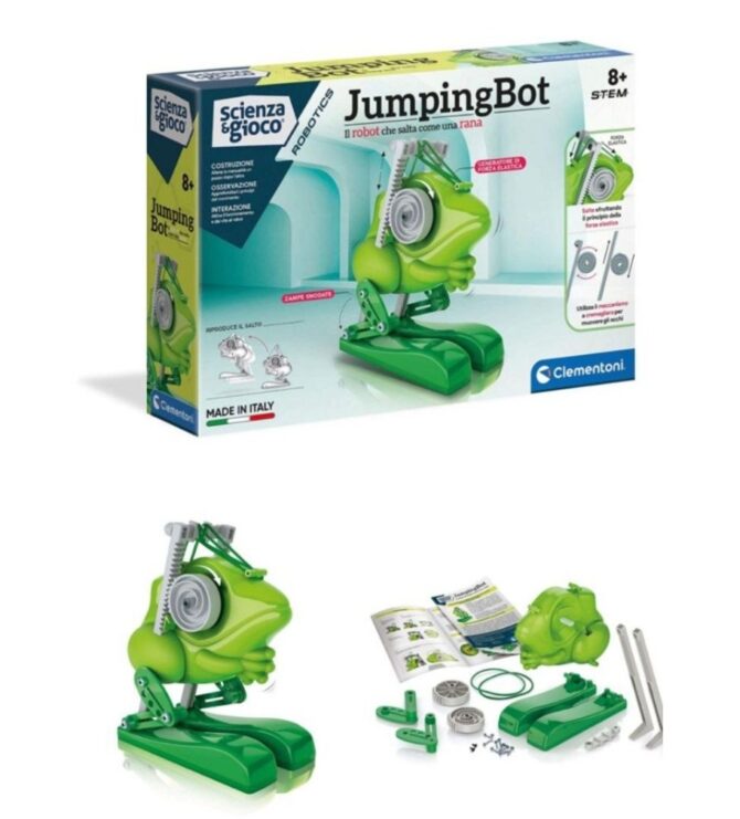 Rana salterina giocattoli per bambini a partire dagli 8 Anni jumping bot rana robot