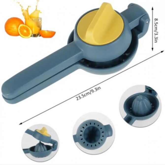 Spremiagrumi Multifunzione Adatto per Limoni ed Arance facile da Utilizzare e da Riporre Manuale