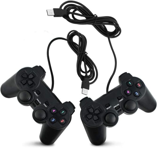 2 controller joystick gamepad usb