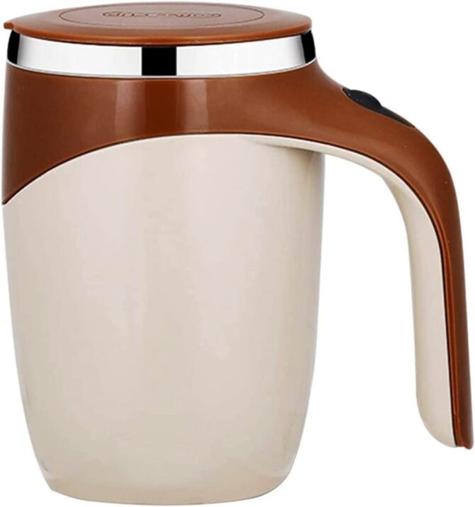 Tazza Automescolante Riutilizzabile per Caffè/Latte/Tè/Cioccolato Caldo