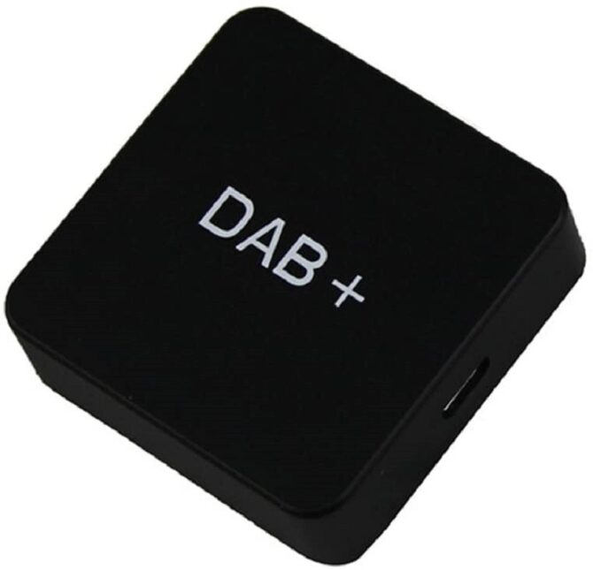 Dab + con box radio digitale antenna tuner trasmettitore FM USB per autoradio