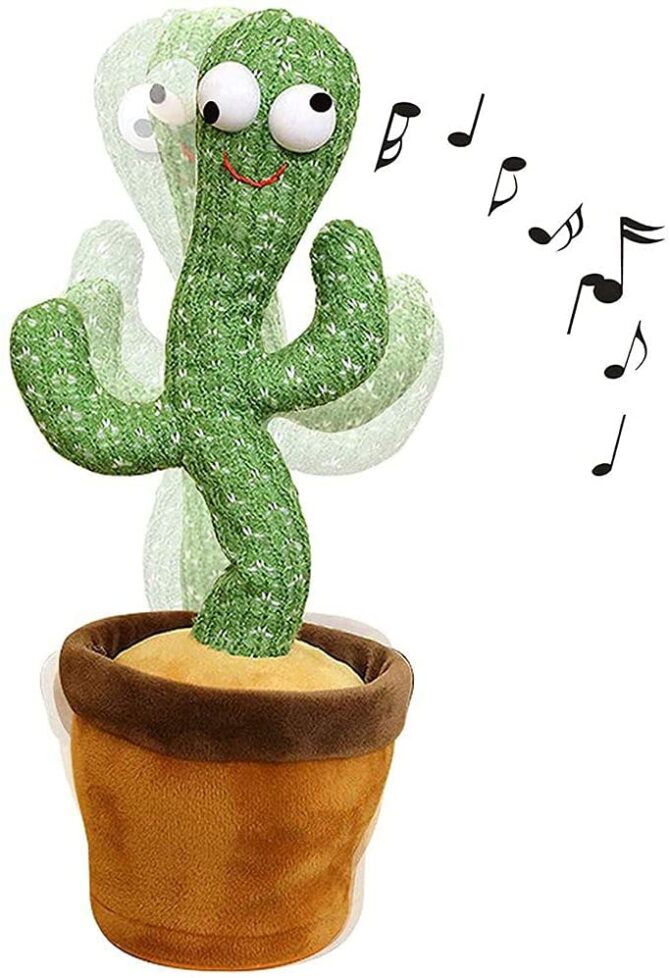 Dancing Cactus Toy - Cactus Peluche Cantante e Ballerino