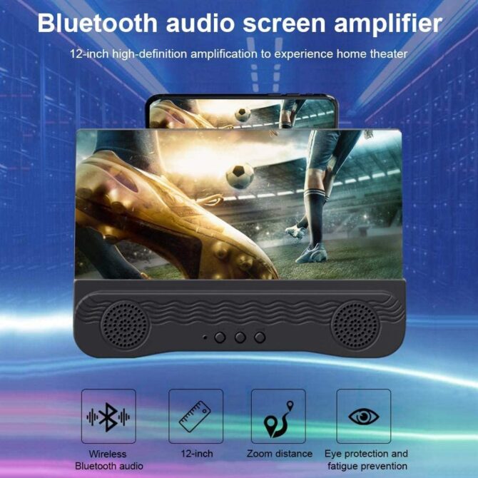 K8 Supporto audio Bluetooth Amplificatore dello schermo con altoparlante Bluetooth