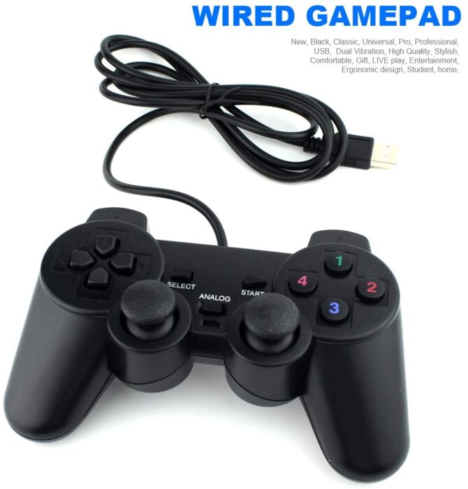 2 controller joystick gamepad usb