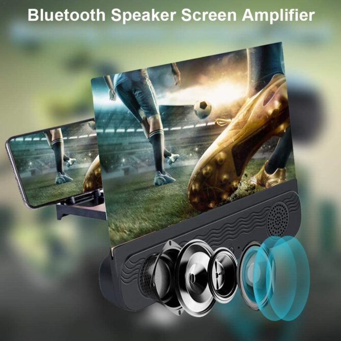 K8 Supporto audio Bluetooth Amplificatore dello schermo con altoparlante Bluetooth