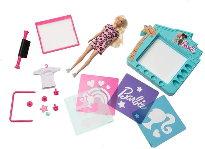 Barbie Fashion Print Studio con bambola