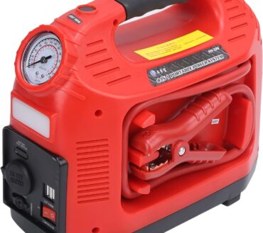 Avviatore istantaneo batteria auto + compressore aria gomme