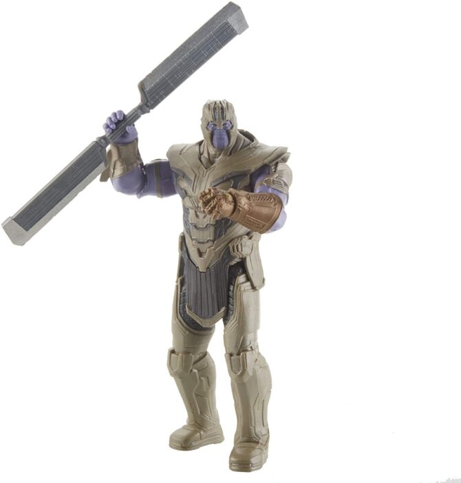 Marvel Avengers: Endgame - Thanos con accessorio (Action Figure, 15 cm)