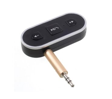 Kit vivavoce adattatore audio per auto stereo Bluetooth da 3,5 mm