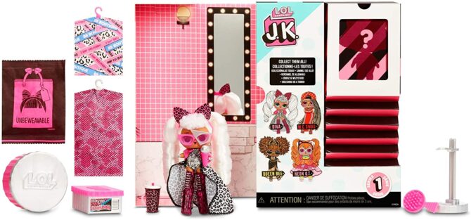 LOL Surprise JK Diva Mini Fashion Doll with 15 Surprises