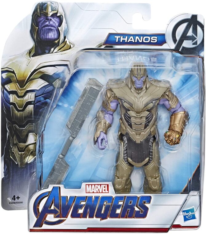 Marvel Avengers: Endgame - Thanos con accessorio (Action Figure, 15 cm)