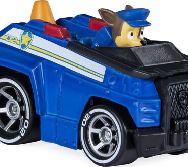 Paw Patrol Veicoli Die-Cast, Scala 1:55, Modelli Assortiti