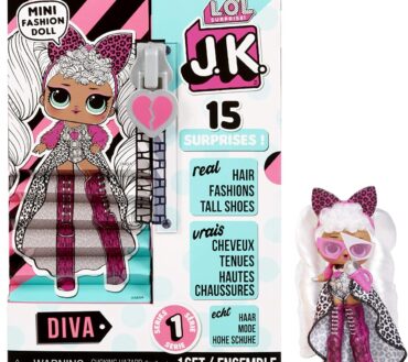 LOL Surprise JK Diva Mini Fashion Doll with 15 Surprises