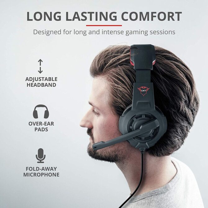 Cuffie da Gioco con Microfono Trust Gaming Headset GXT 310