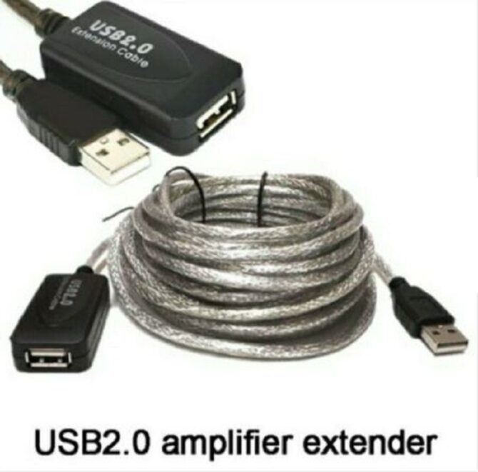 Cavo usb amplificato prolunga attiva usb 2.0 speed 480 mbps 10 metri q-t05a