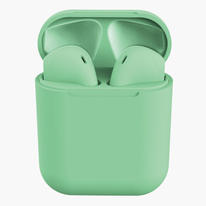 Auricolari Cuffie Wireless Bluetooth Compatibili Inpods Airpods Colore Pastello