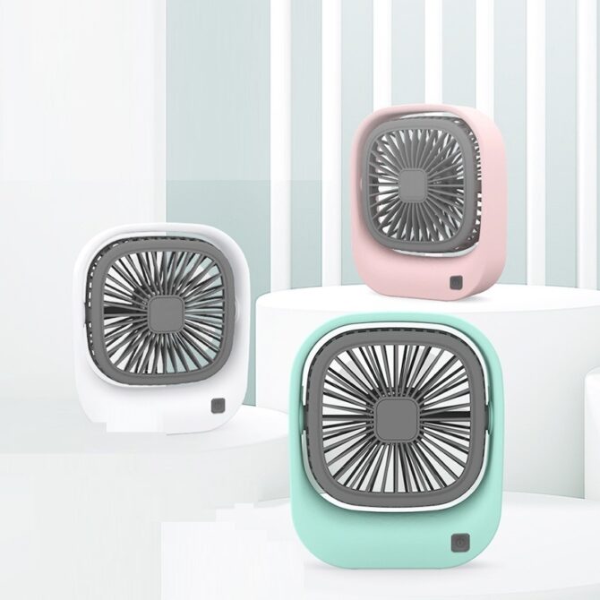 Mini ventilatore portatile ricaricabile snodabile