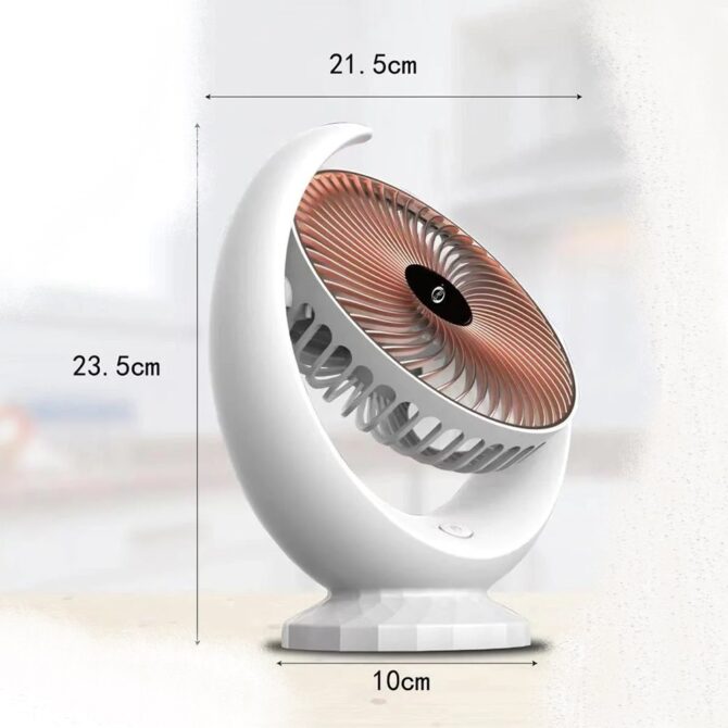 Ventilatore piccolo portatile design innovativo ricaricabile estate