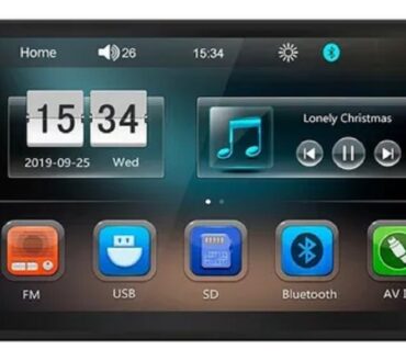 Autoradio touch 2 din 7 mp5/mp3/fm 4x45w 7052