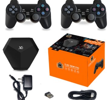 X6 Console per Videogiochi con Controller Wireless