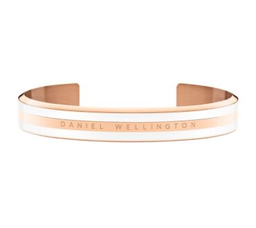 Bracciale Daniel Wellington Oro Rosa e Bianco DW00400005 160mm