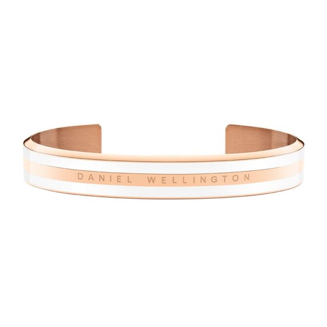 Bracciale Daniel Wellington Oro Rosa e Bianco DW00400005 160mm