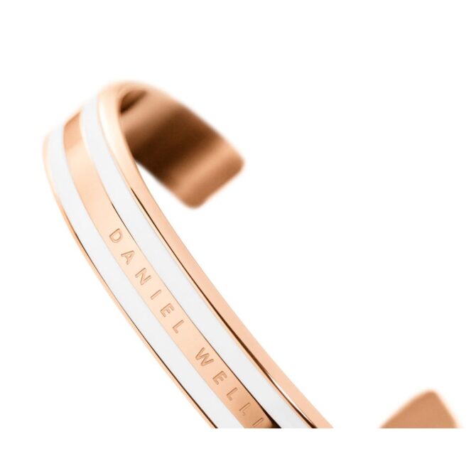 Bracciale Daniel Wellington Oro e Bianco DW00400007 150mm