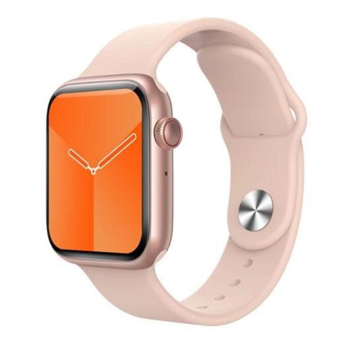 Smart Watch Serie 6 - Chiamata Bluetooth, Pedometro, Frequenza Cardiaca, Impermeabile - Unisex, Sport ROSA