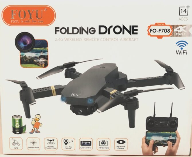 Foyu Drone Pieghevole Fo-F708