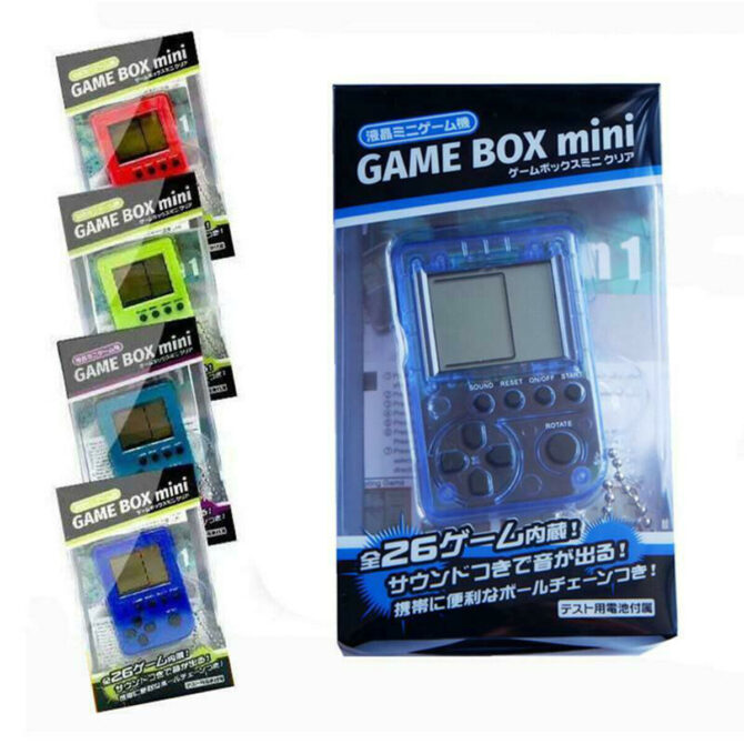 2 mini console vintage clone game boy box 26 giochi classici portatile pvp bimbi