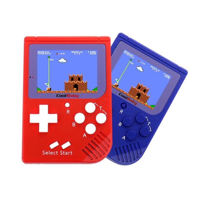 Gamboy console da gioco 129 giochi batteria ricaricabile per bambini bambine