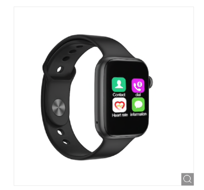 Smart Watch Smart Fitness T5S Bluetooth Call Touch Screen Music - Nero