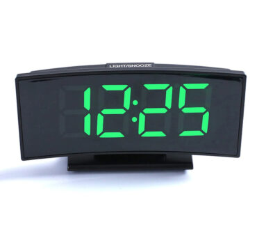 Sveglia con controllo elettronico della temperatura display multifunzione notte display a led