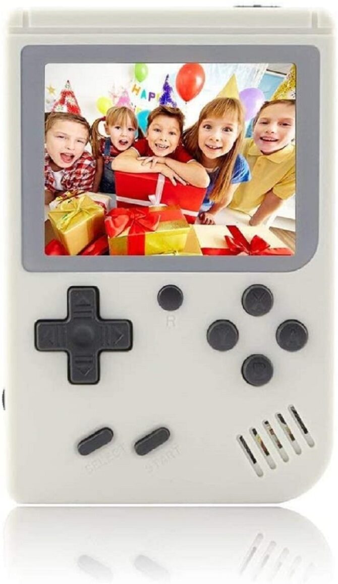 Linq Console di Gioco Portatile Palmare Display da 3 Pollici con 168 Giochi Retro Game Player Console per Videogiochi con Carica USB per Bambini Genitori Amici