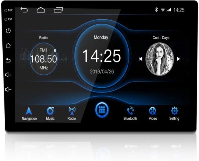 Autoradio Android 10 Pollici con GPS e WiFi