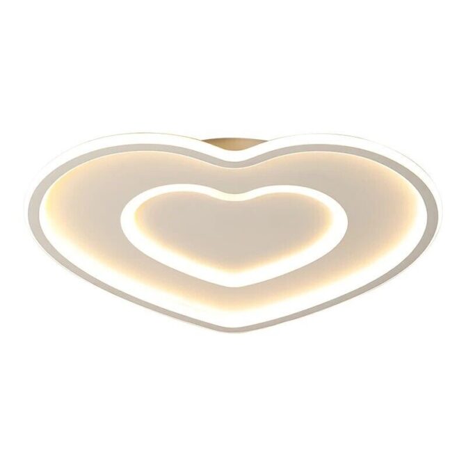 Plafoniera Led Da Soffitto Forma Di Cuore C19-F