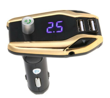 Modulatore FM Mp3 Auto X8 Plus Wireless Bluetooth Gold