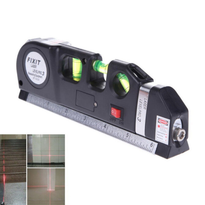 Righello metro laser a infrarossi livella levelpro 03 4 in 1 di precisione