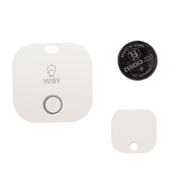 Localizzatore xz-cdv1 wiby per oggetti smarriti bluetooth