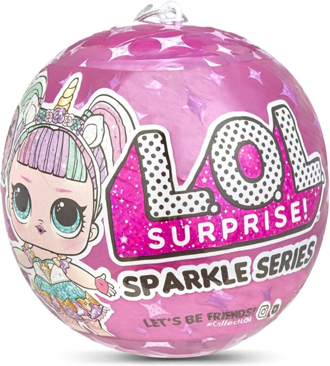 Pallina L.O.L Surprise! Sparkle Series con personaggio a sorpresa con glitter