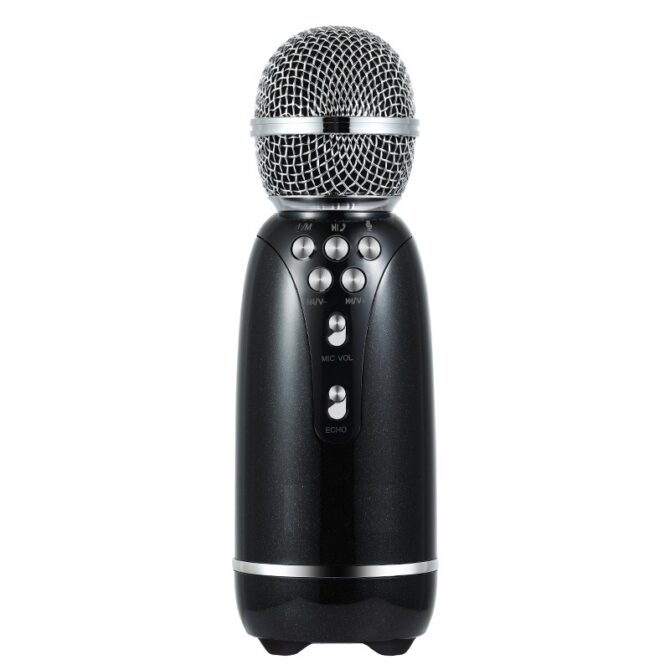 Microfono wireless karaoke con altoparlante cassa integrata bluetooth portatile