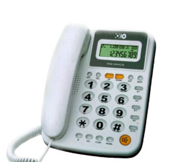 Telefono fisso OHO 5004 o 5011 Cid per casa ufficio tasti grandi per anziani display vivavoce