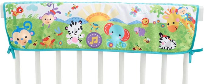 Fisher-Price piano morbido della foresta con animali musica suoni rilassanti per bambini