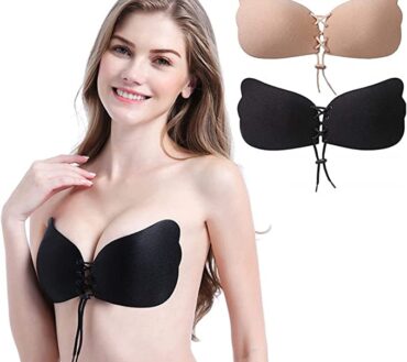 Reggiseno Invisibile Senza Spalline, Bra in Silicone Push Up