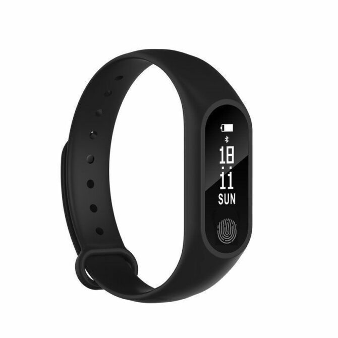 Orologio fitness smart bracelet tracker bluetooth frequenza cardiaca