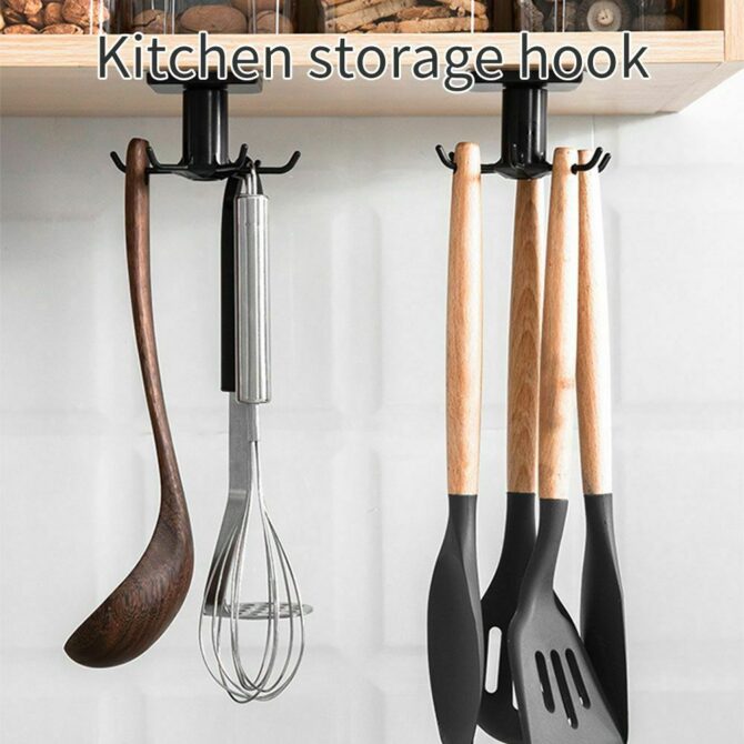 Gancio da cucina autoadesivo -organizer appendino da Muro- Supporto Per Coperchi Accessori stoviglie