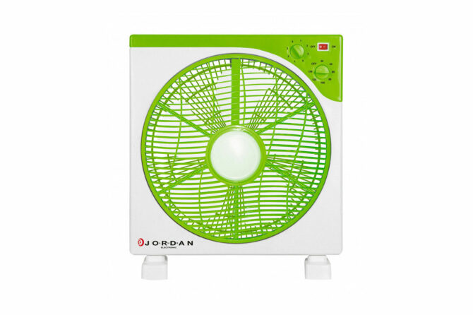 Ventilatore da tavolo box 3 velocita' 45w timer diffusore rotante KYT-30A jordan