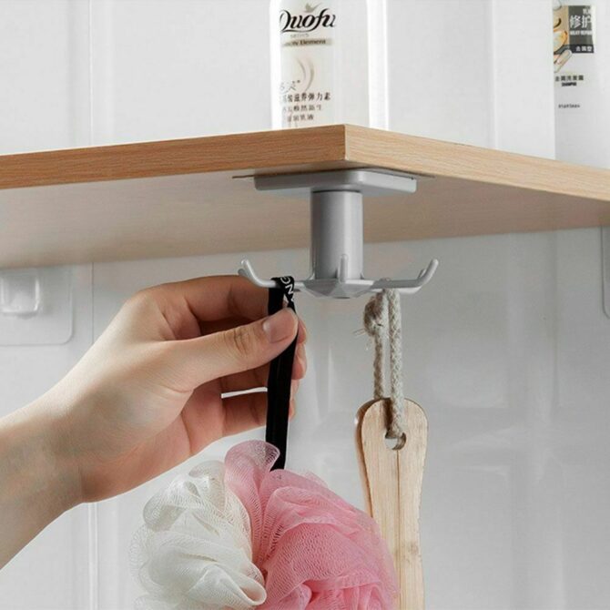 Gancio da cucina autoadesivo -organizer appendino da Muro- Supporto Per Coperchi Accessori stoviglie